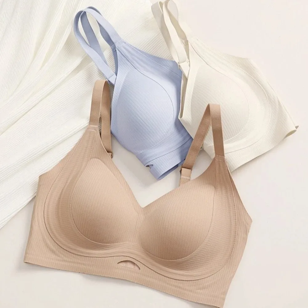 Solid Color Deep V Wireless Push Up Bra Anti-sagging Shockproof Underwear for Women Thin Lingerie Seamless Support Bra Gifts
Solid Color Deep V Wireless Push Up Bra Anti-sagging Shockproof Underwear for Women Thin Lingerie Seamless Support Bra Gifts
