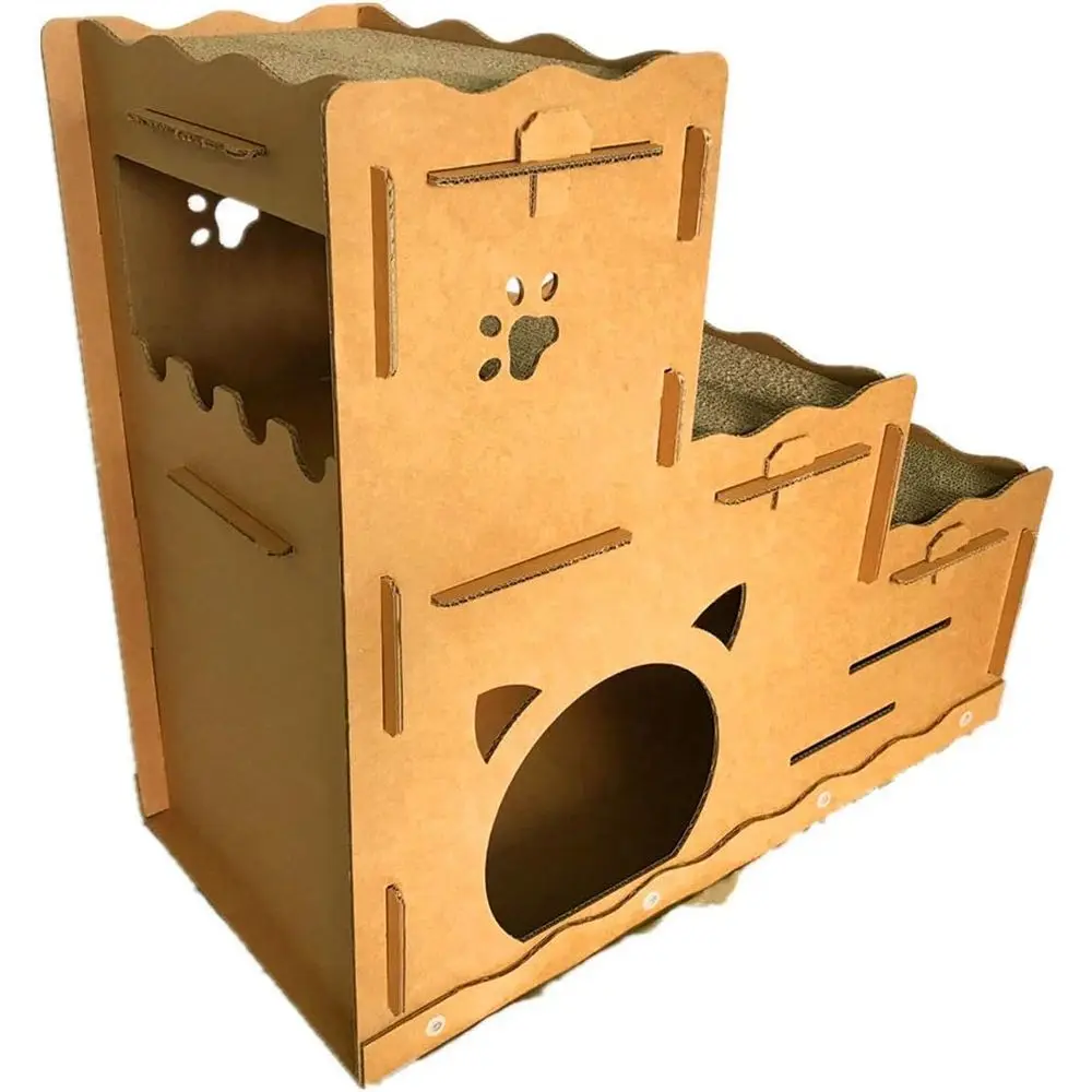 Картонный домик для кошек с когтеточкой - 30 x 14 x 26
Картонный домик для кошек с когтеточкой - 30 x 14 x 26