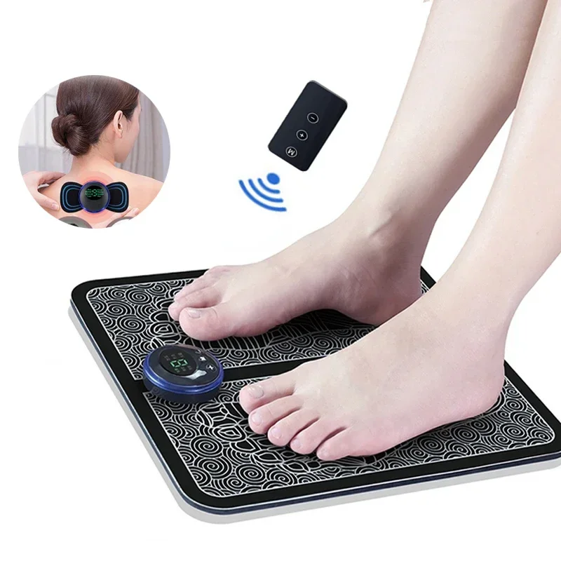 Foot Massager Pad Foldable EMS Muscle Stimulation Massage Improve Blood Circulation Relief Pain Relax Feet
Foot Massager Pad Foldable EMS Muscle Stimulation Massage Improve Blood Circulation Relief Pain Relax Feet