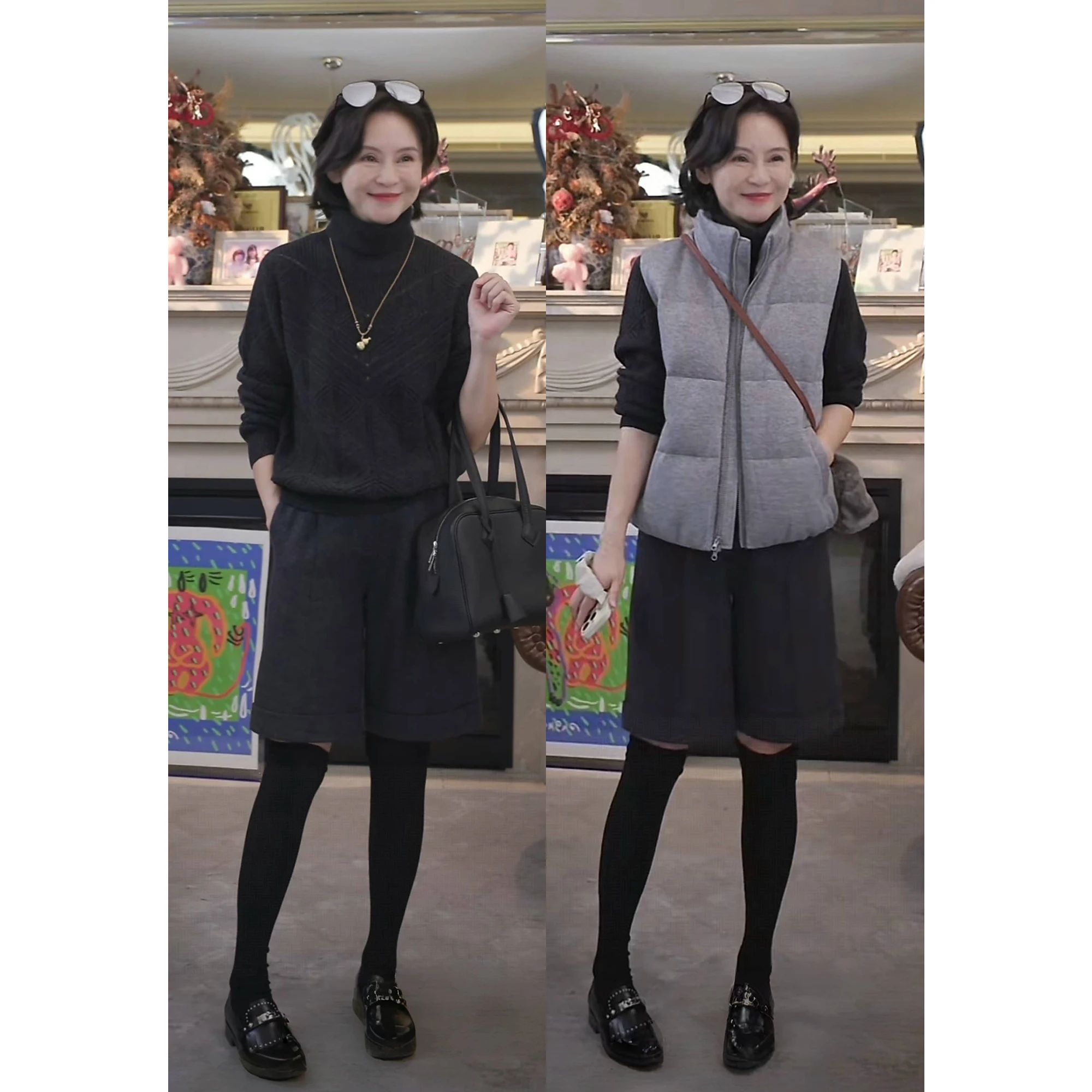 Fashionable Casual Woolen Cotton Tweed Straight Leg Shorts High Waist Elastic Back Waist Ladies Pants Comfortable Autumn Wear
Fashionable Casual Woolen Cotton Tweed Straight Leg Shorts High Waist Elastic Back Waist Ladies Pants Comfortable Autumn Wear