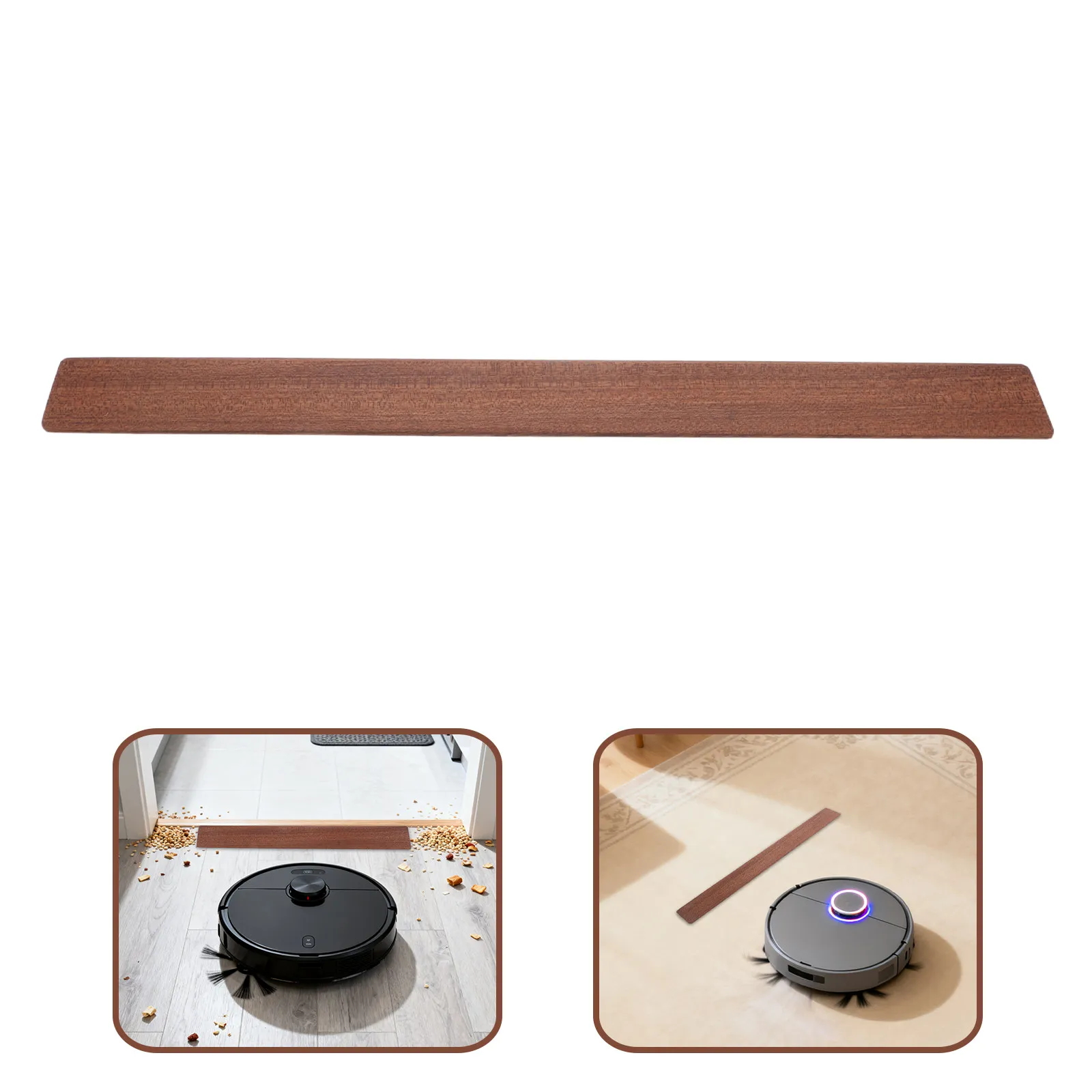 Wood Threshold Ramp 0.4 Rise Seamless Transition Ramp for Robot Vacuum Wheelchair Scooter Floor Transition Strip 20 Inch Long
Wood Threshold Ramp 0.4 Rise Seamless Transition Ramp for Robot Vacuum Wheelchair Scooter Floor Transition Strip 20 Inch Long