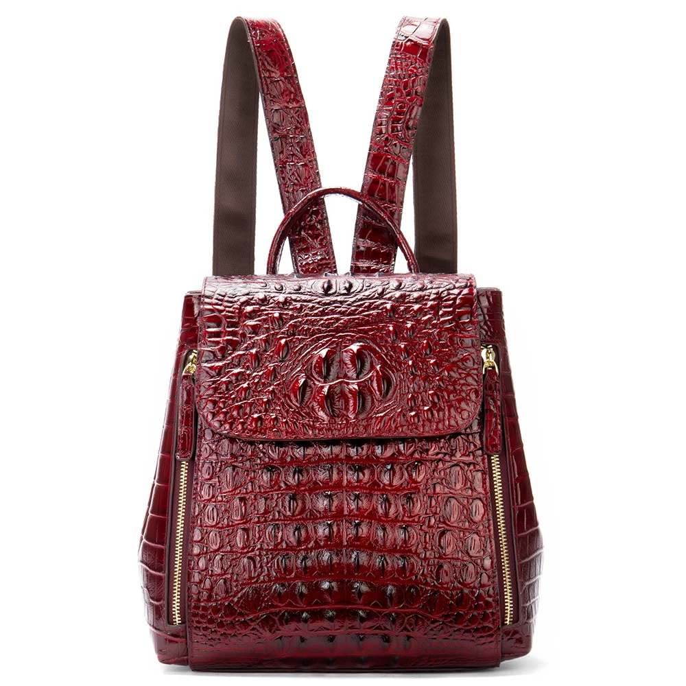5 Colors Crocodile Pattern Women Backpacks Leather Vintage Female Shoulder Bag Ladies Travel Back Pack Casual School Bag
5 Colors Crocodile Pattern Women Backpacks Leather Vintage Female Shoulder Bag Ladies Travel Back Pack Casual School Bag