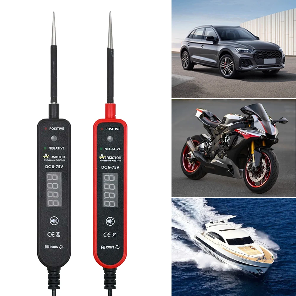 2025 EM289 Digital Display Auto Power Pen Tester Auto Fault Repair Tester Tool 6-75V
2025 EM289 Digital Display Auto Power Pen Tester Auto Fault Repair Tester Tool 6-75V
