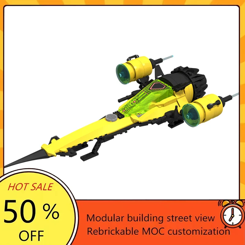 244PCS Popular Space War Movie Model MOC Building Bricks Racing Dart Modular Technology Gifts Holiday Assemble Children Toy Suit
244PCS Popular Space War Movie Model MOC Building Bricks Racing Dart Modular Technology Gifts Holiday Assemble Children Toy Suit