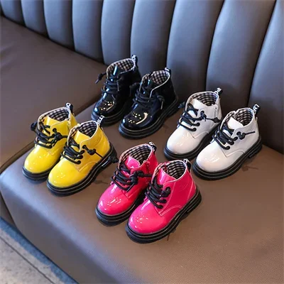 Girls' Side Zippered Low Bottomed Round Toe Four Color Leather Shoes, Girls' Spring and Autumn Outdoor Leather Shoes Sizes 21-30
Girls' Side Zippered Low Bottomed Round Toe Four Color Leather Shoes, Girls' Spring and Autumn Outdoor Leather Shoes Sizes 21-30