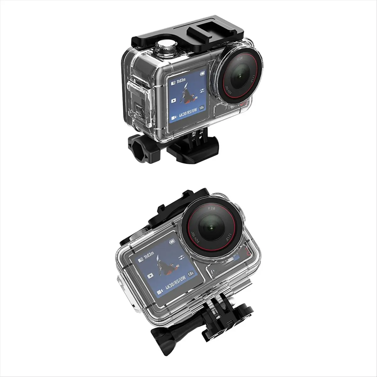 Водонепроницаемый чехол ABJA 60M/196FT для DJI Osmo Action 5 Pro/4/3, подводный бокс для дайвинга, защитный корпус от запотевания
Водонепроницаемый чехол ABJA 60M/196FT для DJI Osmo Action 5 Pro/4/3, подводный бокс для дайвинга, защитный корпус от запотевания