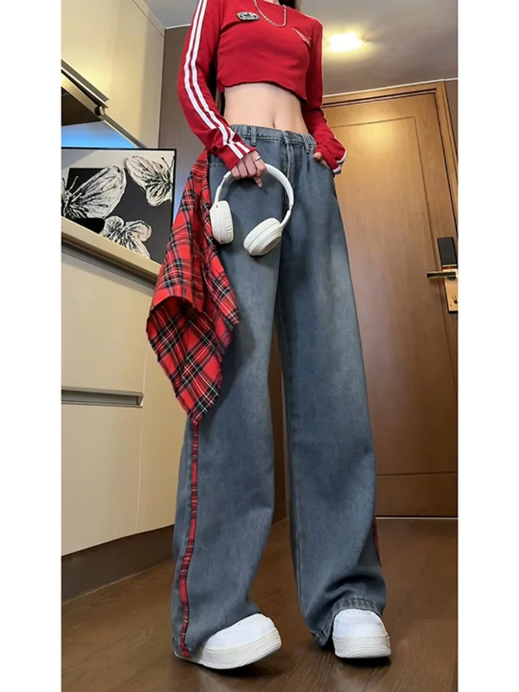 Мужские джинсы в полоску для осени и зимы, американский уличный стиль, свободные прямые брюки для уличных танцев, молодежная мода
Мужские джинсы в полоску для осени и зимы, американский уличный стиль, свободные прямые брюки для уличных танцев, молодежная мода