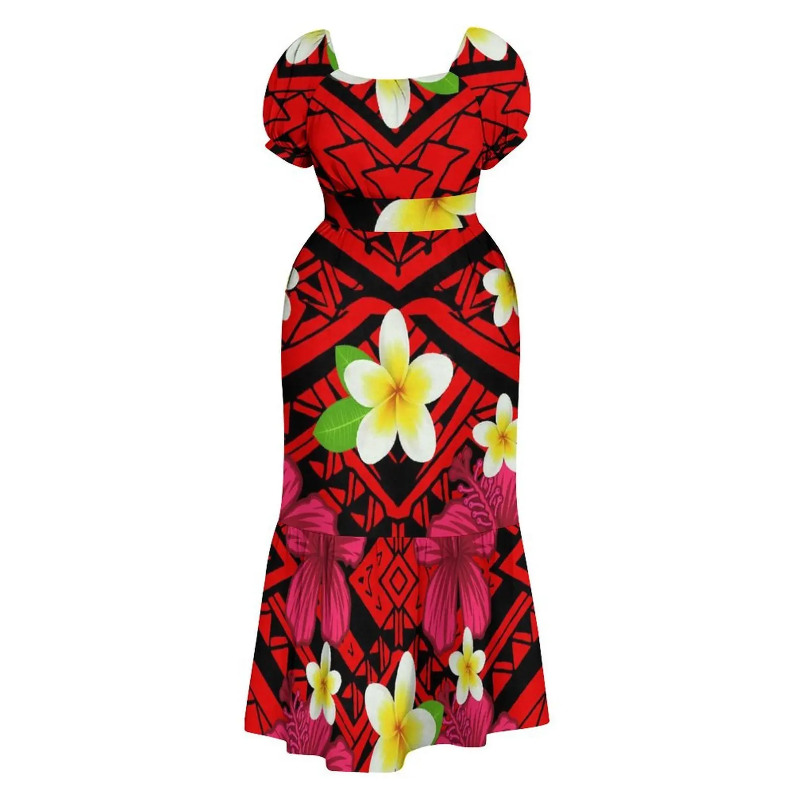 High-Quality Customizable Wholesale Women's Dresses Summer Polynesian Women's Fitted And Slimming Design Long Dress
High-Quality Customizable Wholesale Women's Dresses Summer Polynesian Women's Fitted And Slimming Design Long Dress