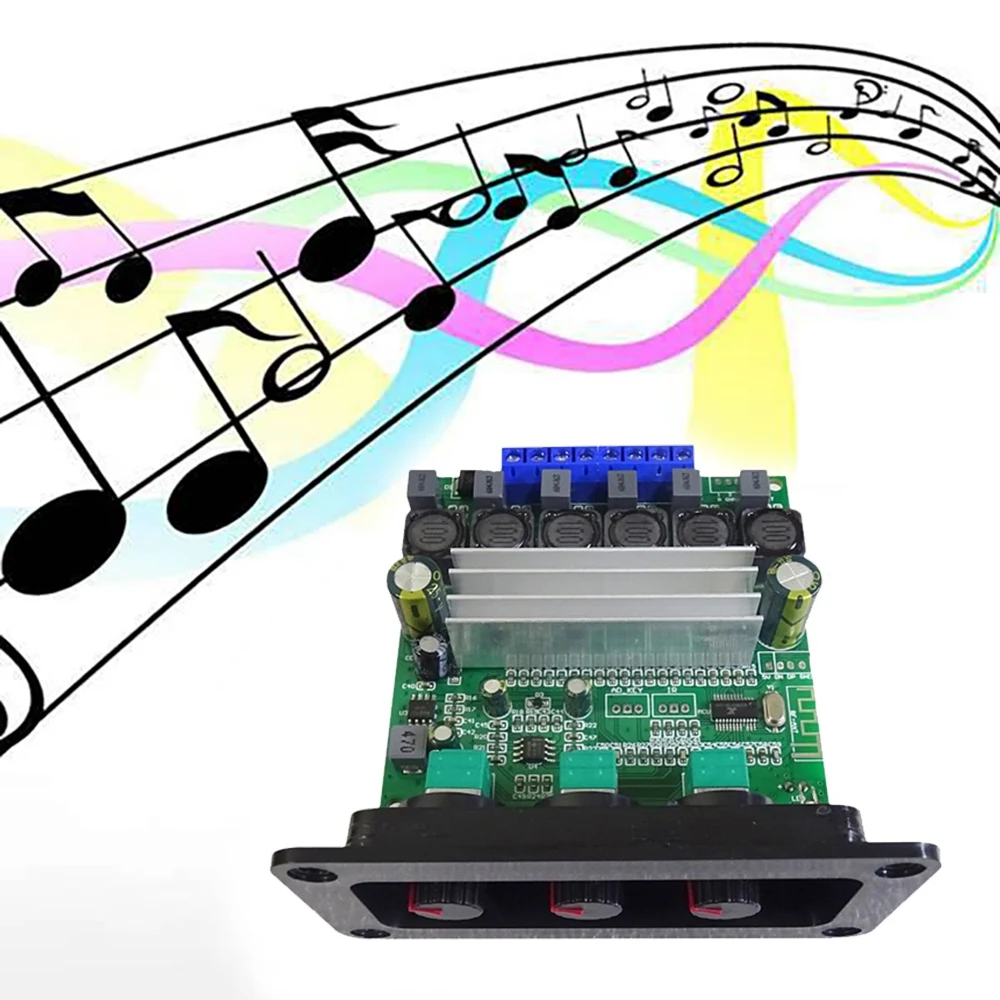 Цифровая усилительная плата TPA3156D2 2.1-канальная с Bluetooth 5.0, 2x70Вт+140Вт, высокомощный сабвуферный усилитель класса D, DC8V-24V
Цифровая усилительная плата TPA3156D2 2.1-канальная с Bluetooth 5.0, 2x70Вт+140Вт, высокомощный сабвуферный усилитель класса D, DC8V-24V