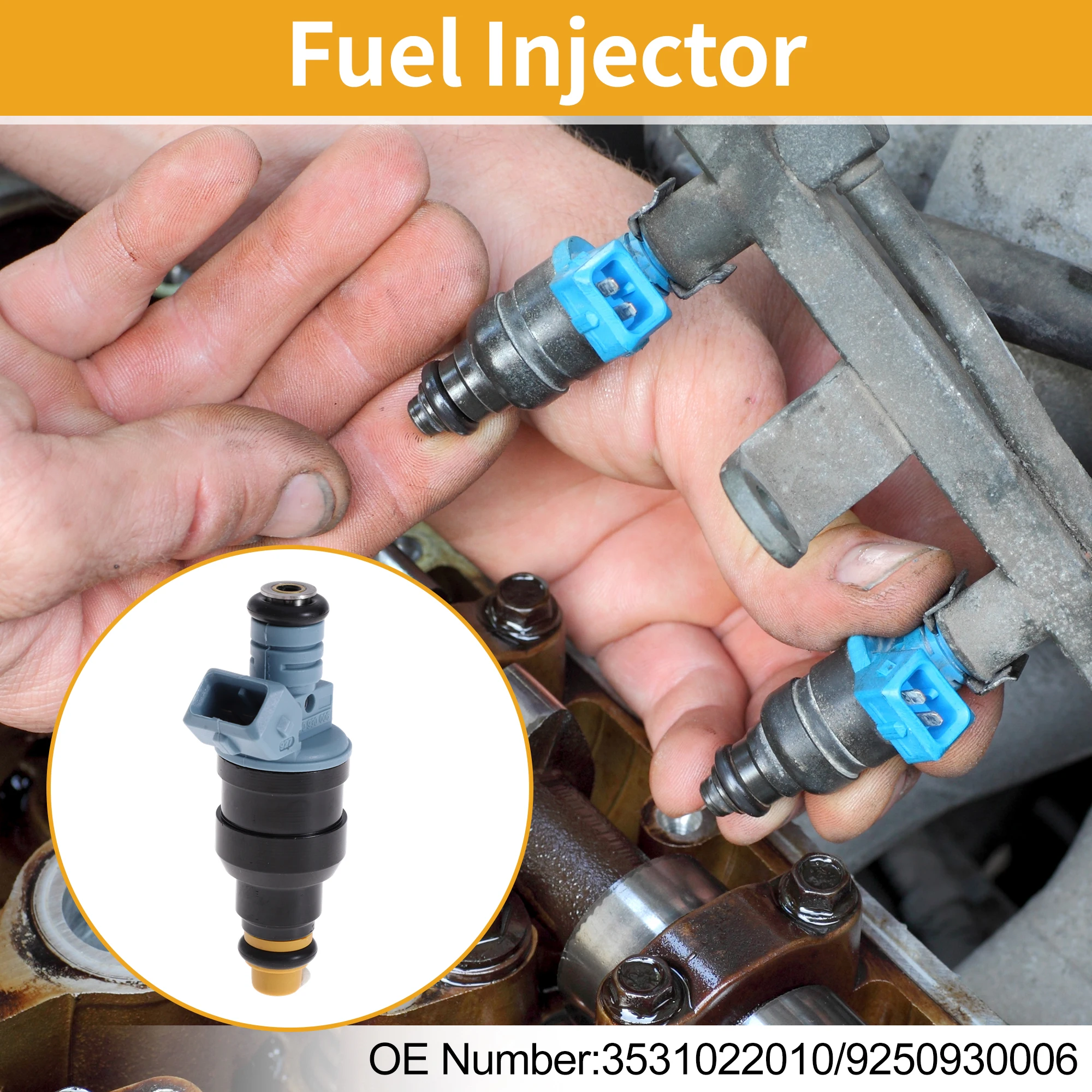 UXCELL 1 Pcs No.3531022010/9250930006 Fuel Injector for Hyundai Accent 2013 Fuel Nozzle
UXCELL 1 Pcs No.3531022010/9250930006 Fuel Injector for Hyundai Accent 2013 Fuel Nozzle