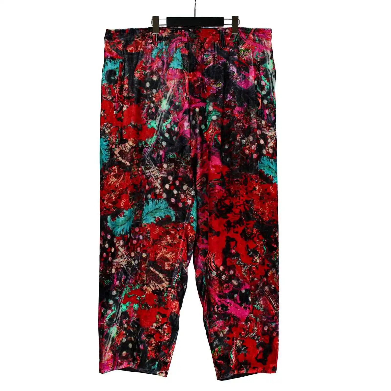TOP-YAMAMOTO Japanese original design dark small print velvet loose casual pants
TOP-YAMAMOTO Japanese original design dark small print velvet loose casual pants