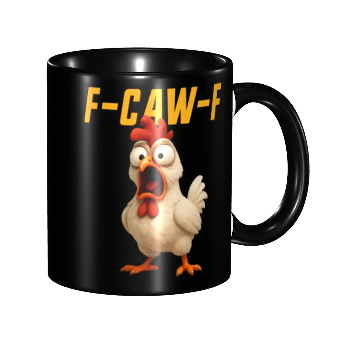 Funny F-Caw-F Chicken FCAWF Coffee Mug DIY Personalized Ceramic Mug Cup Creative Gift
Funny F-Caw-F Chicken FCAWF Coffee Mug DIY Personalized Ceramic Mug Cup Creative Gift