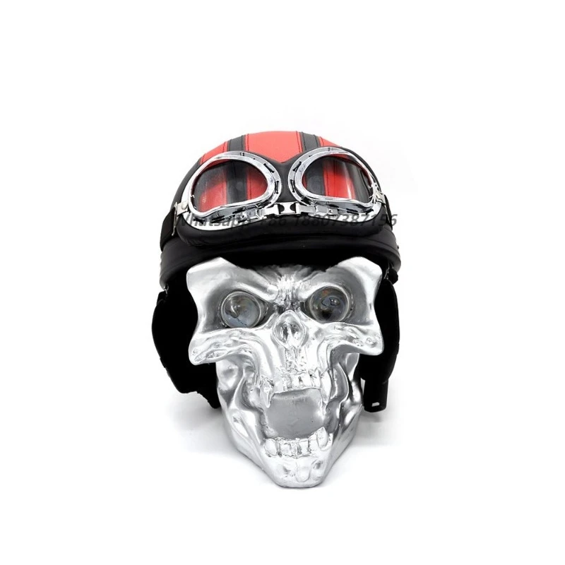 Motorcycle Accessories Custom Black Skull Head Light Headlight for Bobber
Motorcycle Accessories Custom Black Skull Head Light Headlight for Bobber