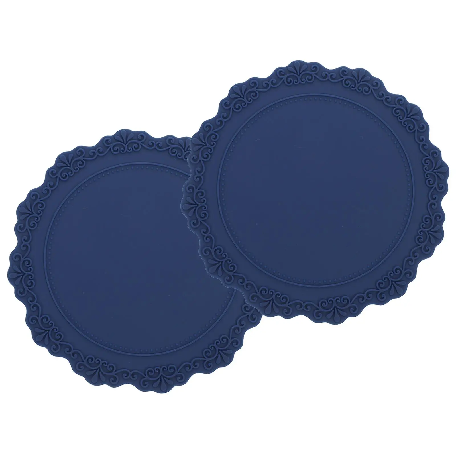 2Pcs Silicone Placemats Embossed Table Mats Kitchen Dining Decor Scratch Resistant Easy Clean Microwave Oven
2Pcs Silicone Placemats Embossed Table Mats Kitchen Dining Decor Scratch Resistant Easy Clean Microwave Oven