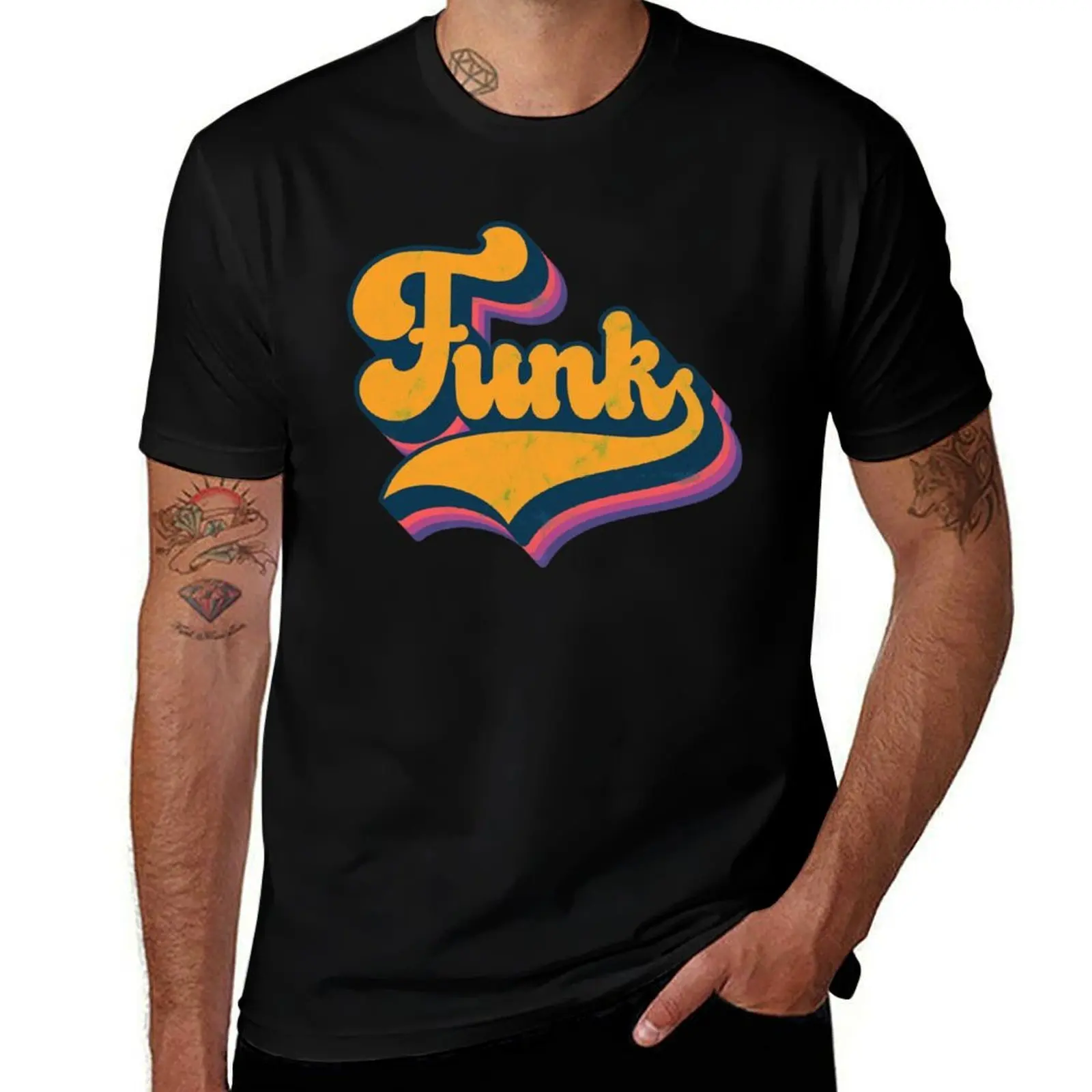FUNK for Funk Music Fans T-Shirt Modern Style Print T-Shirt
FUNK for Funk Music Fans T-Shirt Modern Style Print T-Shirt
