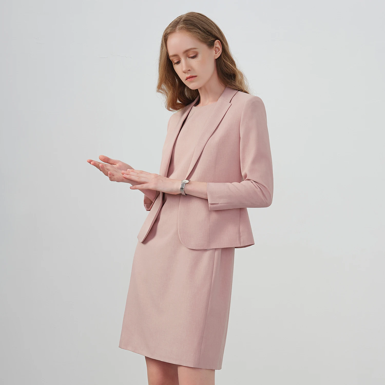Allingentle Pink Skirt Suit Women's 2 Piece Set Fashion Women Skirtsuit Set for Office Outfits Customize
Allingentle Pink Skirt Suit Women's 2 Piece Set Fashion Women Skirtsuit Set for Office Outfits Customize