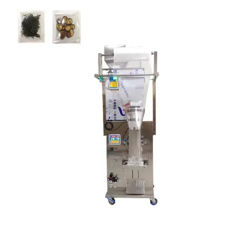 Chips packing machine with nitrogen small granule packing machine automatic large food pouch packing machine chips