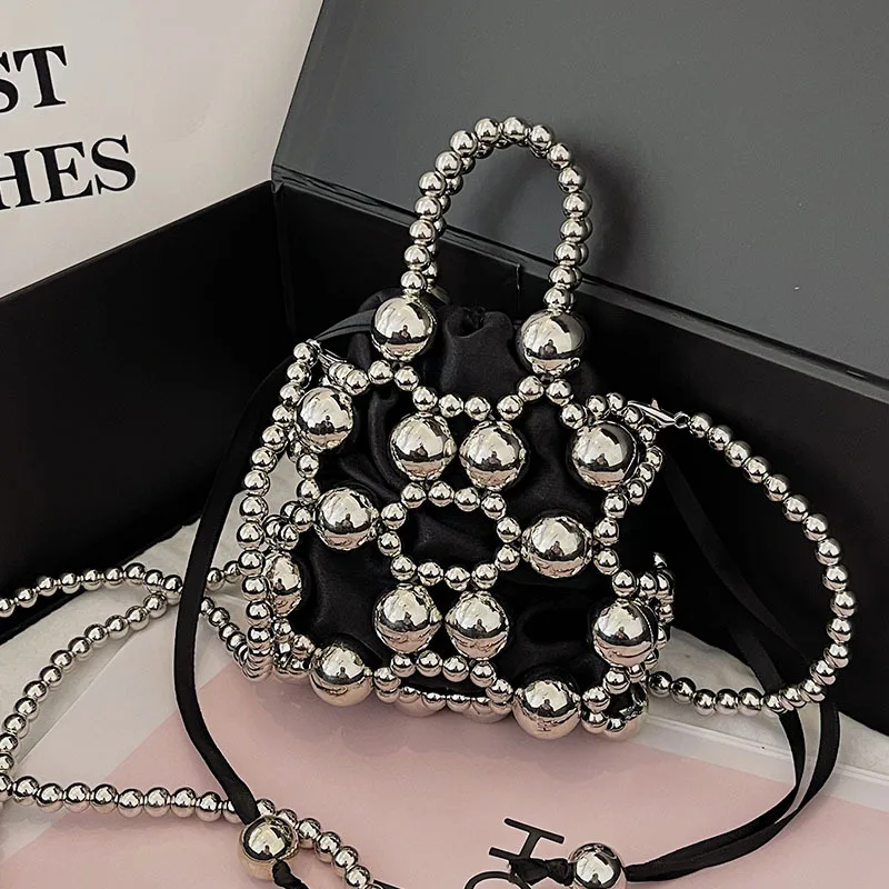 New Imitation Pearl Bucket Bag Women's Shoulder Bag Spring and Summer Crossbody Bag Women's Mini Tote Bag Handbag
New Imitation Pearl Bucket Bag Women's Shoulder Bag Spring and Summer Crossbody Bag Women's Mini Tote Bag Handbag