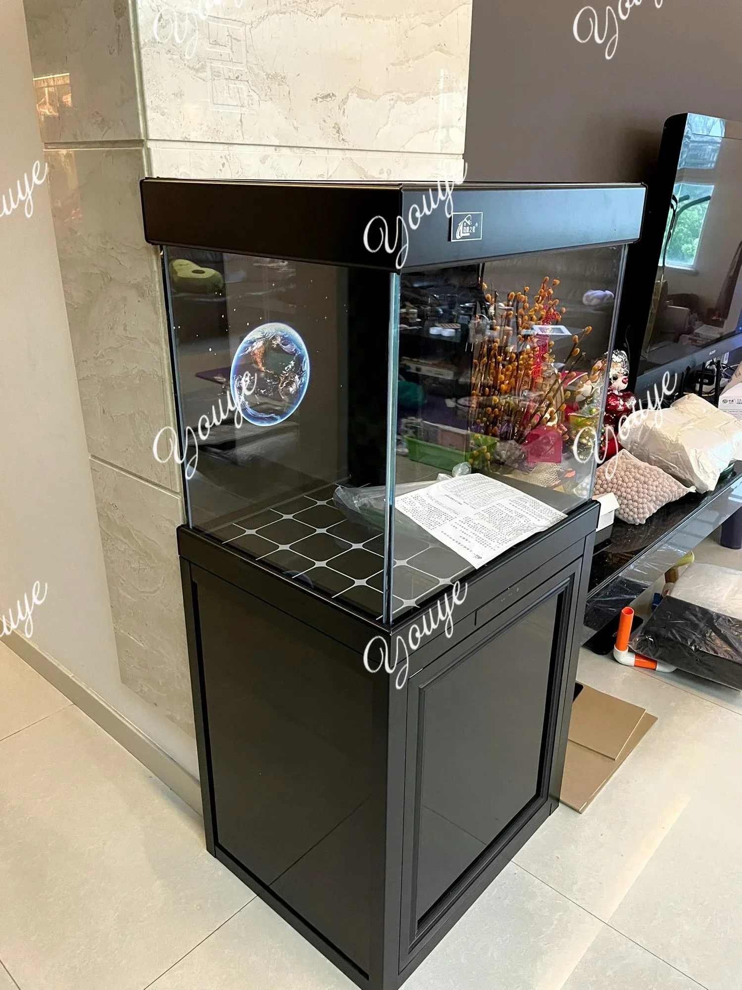 A63 Новый бытовой аквариум для гостиной, ультра-белый экологический экран, нижний фильтр, аквариум
A63 Новый бытовой аквариум для гостиной, ультра-белый экологический экран, нижний фильтр, аквариум