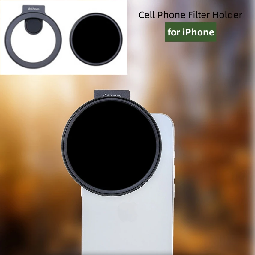 For iPhone Phone Filter Holder Straight Photography Cell Phone Filter Clip Accessories
For iPhone Phone Filter Holder Straight Photography Cell Phone Filter Clip Accessories