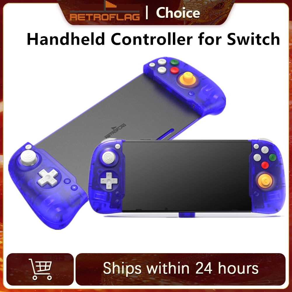 RETROFLAG Handheld Controller Plug and Play with Hall Sensor No Drift Gamepad Compatibale with Nintendo Switch NS OLED Console
RETROFLAG Handheld Controller Plug and Play with Hall Sensor No Drift Gamepad Compatibale with Nintendo Switch NS OLED Console