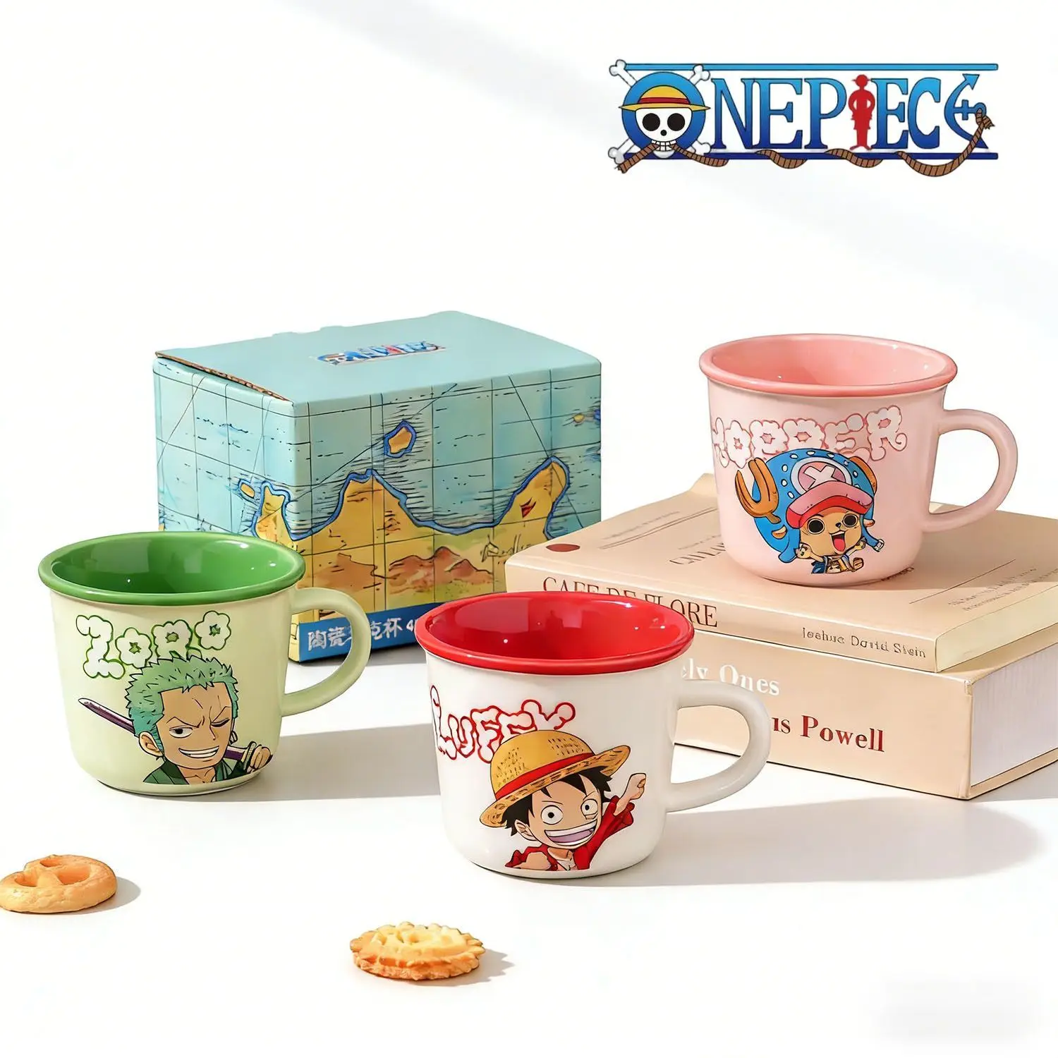 Anime One Piece peripheral genuine Luffy Zoro cartoon stacking cup ceramic mug creative coffee cup gift Breakfast Milk Cup
Anime One Piece peripheral genuine Luffy Zoro cartoon stacking cup ceramic mug creative coffee cup gift Breakfast Milk Cup