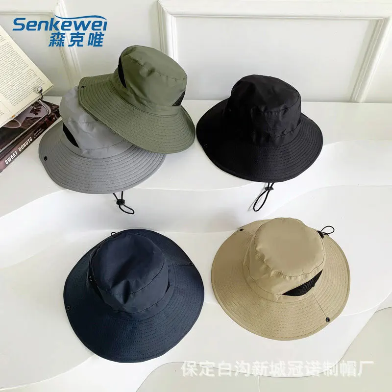 Custom Summer Quick-Dry Outdoor Fisherman Hat Travel Hat Foldable Hat Casual Sunshade Hiking Hat Breathable Bucke
Custom Summer Quick-Dry Outdoor Fisherman Hat Travel Hat Foldable Hat Casual Sunshade Hiking Hat Breathable Bucke
