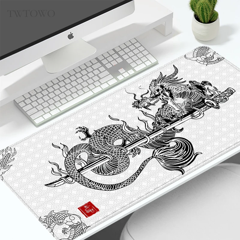 Игровой коврик для мыши черный и белый Dragon XL для дома большой компьютерный коврик для мыши XXL коврик для клавиатуры офисный ноутбук Настольный коврик для мыши
Игровой коврик для мыши черный и белый Dragon XL для дома большой компьютерный коврик для мыши XXL коврик для клавиатуры офисный ноутбук Настольный коврик для мыши