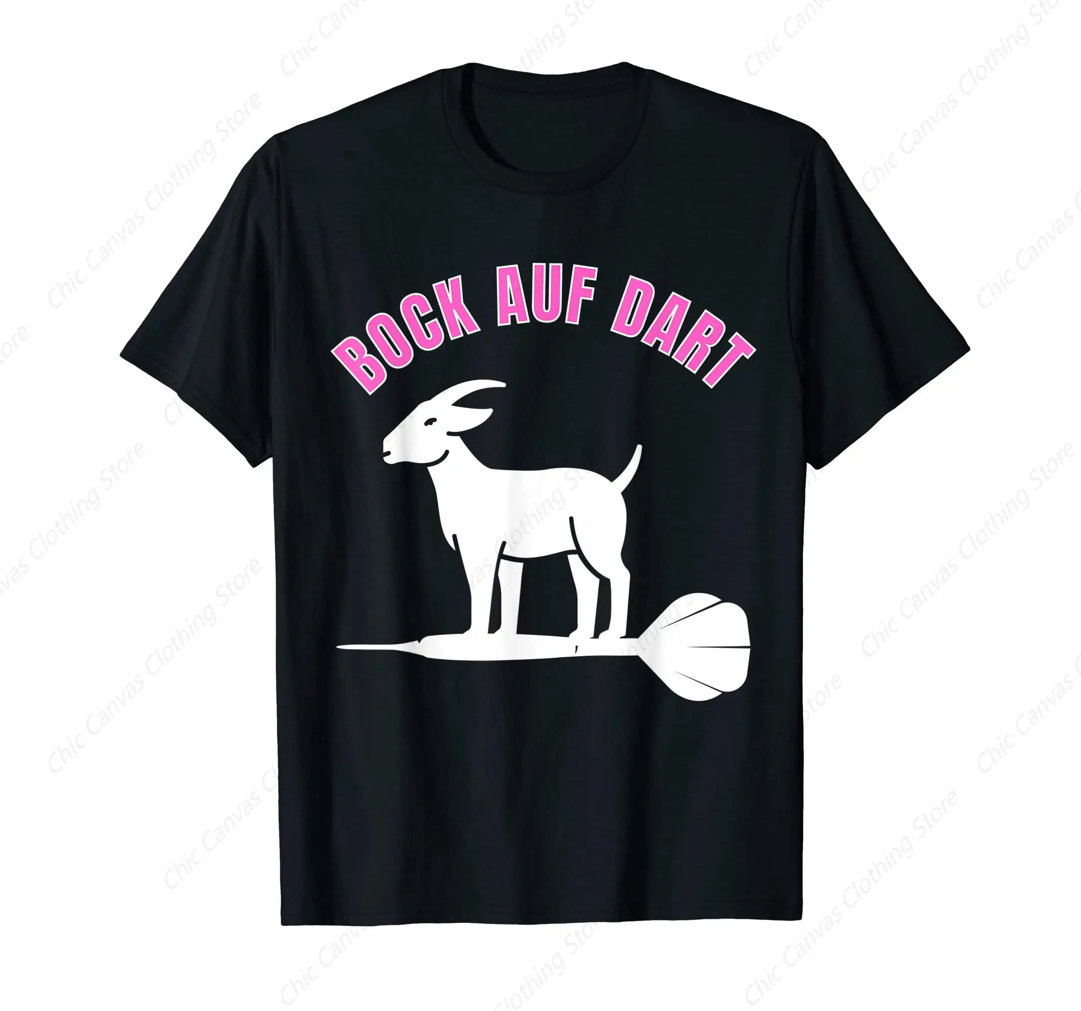 Bock on Dart Fun Dart Player Goat Printed Shirt Dart T-shirt Cotton Casual Clothes
Bock on Dart Fun Dart Player Goat Printed Shirt Dart T-shirt Cotton Casual Clothes