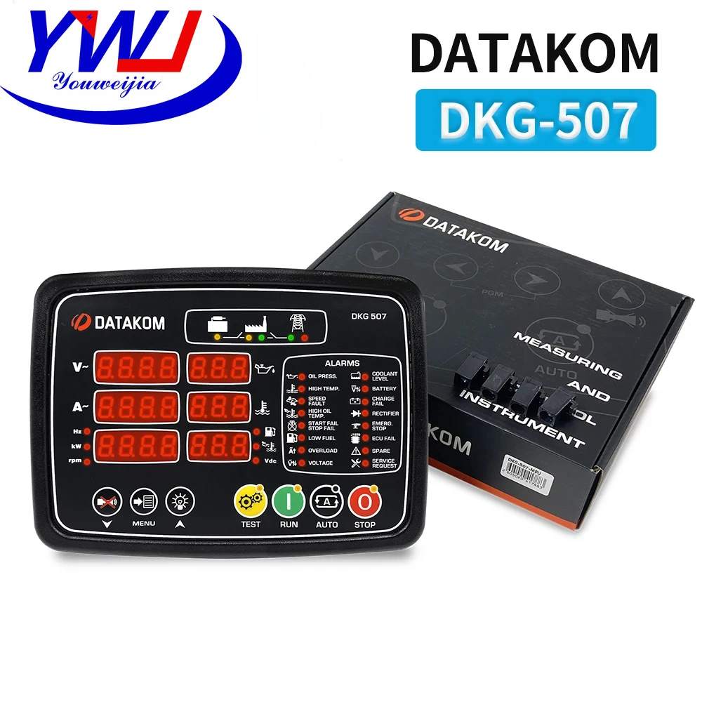 DKG507 Дизельный контроллер генераторной установки DATAKOM Панель управления автоматическим генератором DKG517 DKG105 D300 D500
DKG507 Дизельный контроллер генераторной установки DATAKOM Панель управления автоматическим генератором DKG517 DKG105 D300 D500