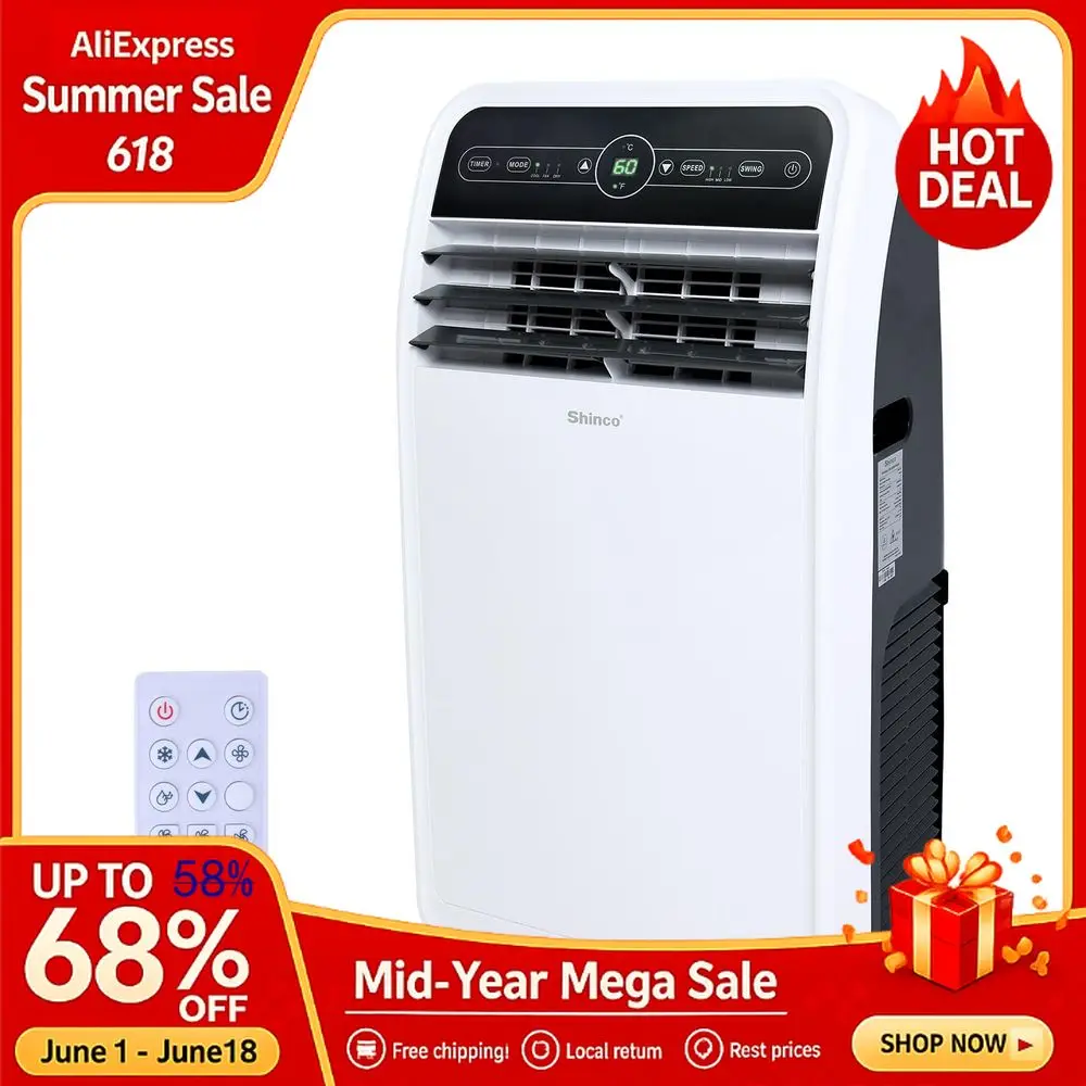 12,000 BTU Air Conditioner, Portable AC Unit Builtin Cool, Modes for Room up to 450 sq.ft,portable air conditioner, Custom
12,000 BTU Air Conditioner, Portable AC Unit Builtin Cool, Modes for Room up to 450 sq.ft,portable air conditioner, Custom