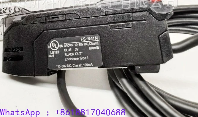 Цифровой оптоволоконный датчик FS-N41N
Цифровой оптоволоконный датчик FS-N41N