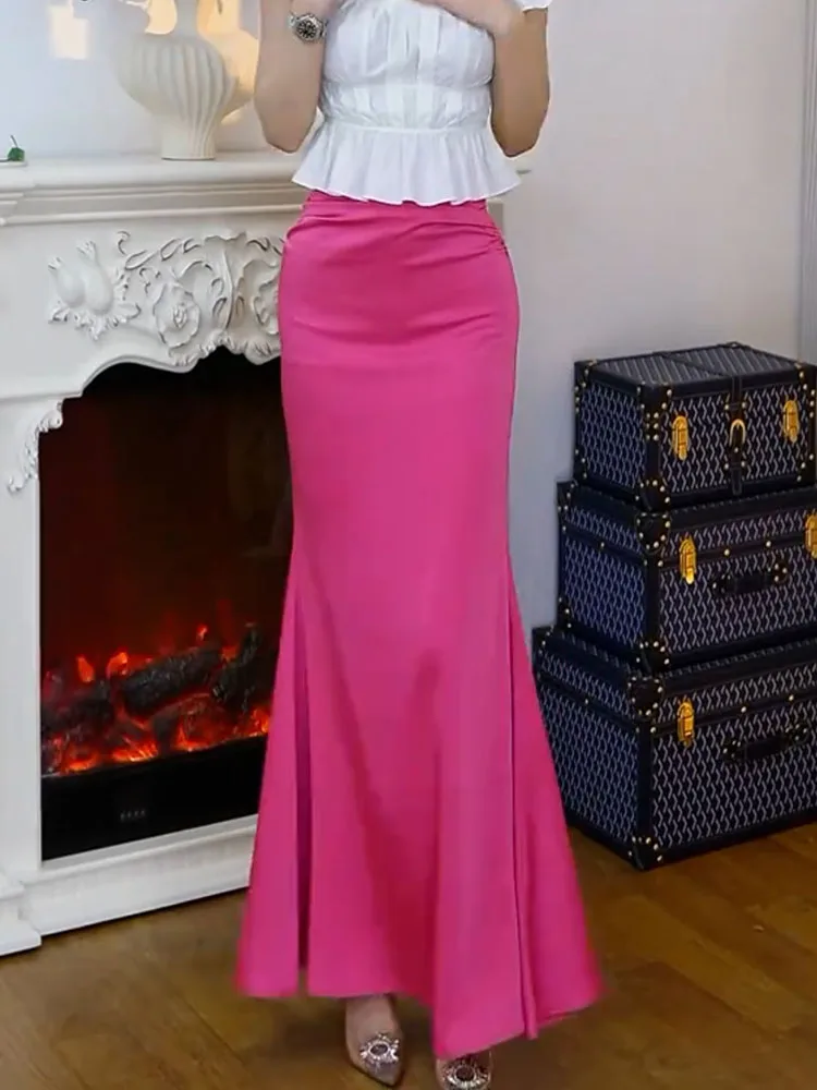 Новинка: Летняя облегающая юбка-футляр в стиле ретро для фигуры типа «груша», корейский стиль для повседневной носки
Новинка: Летняя облегающая юбка-футляр в стиле ретро для фигуры типа «груша», корейский стиль для повседневной носки