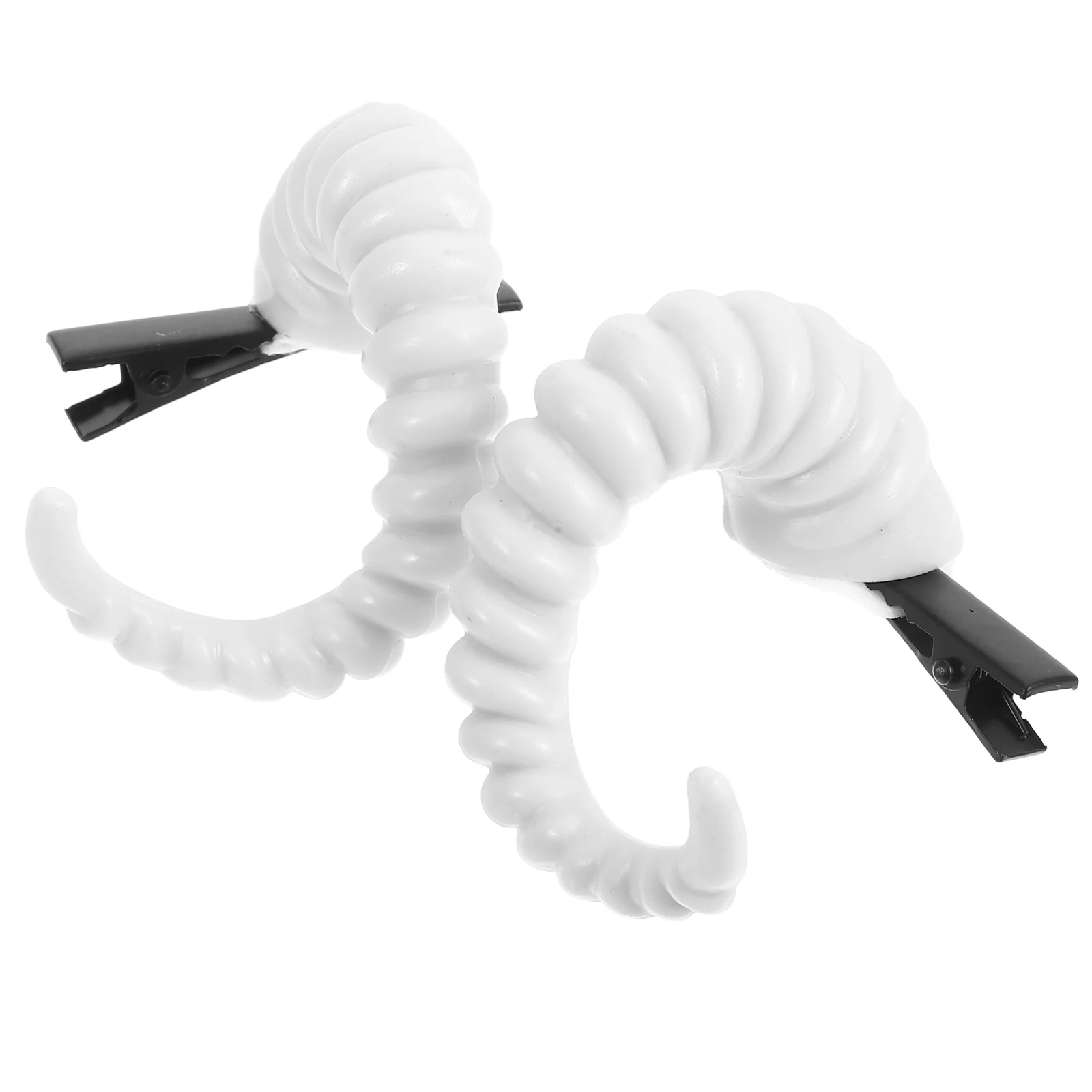 2 Pcs Claw Hairpin Halloween Clips Artificial Sheep Antlers Horns White Headband Abs Demon DIY Accessories
2 Pcs Claw Hairpin Halloween Clips Artificial Sheep Antlers Horns White Headband Abs Demon DIY Accessories