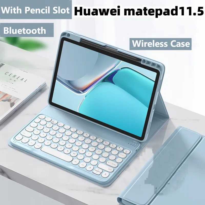 For Huawei MatePad 11.5 S 2024 Air 11.5 11 2021 SE 11 Inch PaperMatte Pro 11 2022 Keyboard Soft Leather Case with Pencil Slot
For Huawei MatePad 11.5 S 2024 Air 11.5 11 2021 SE 11 Inch PaperMatte Pro 11 2022 Keyboard Soft Leather Case with Pencil Slot