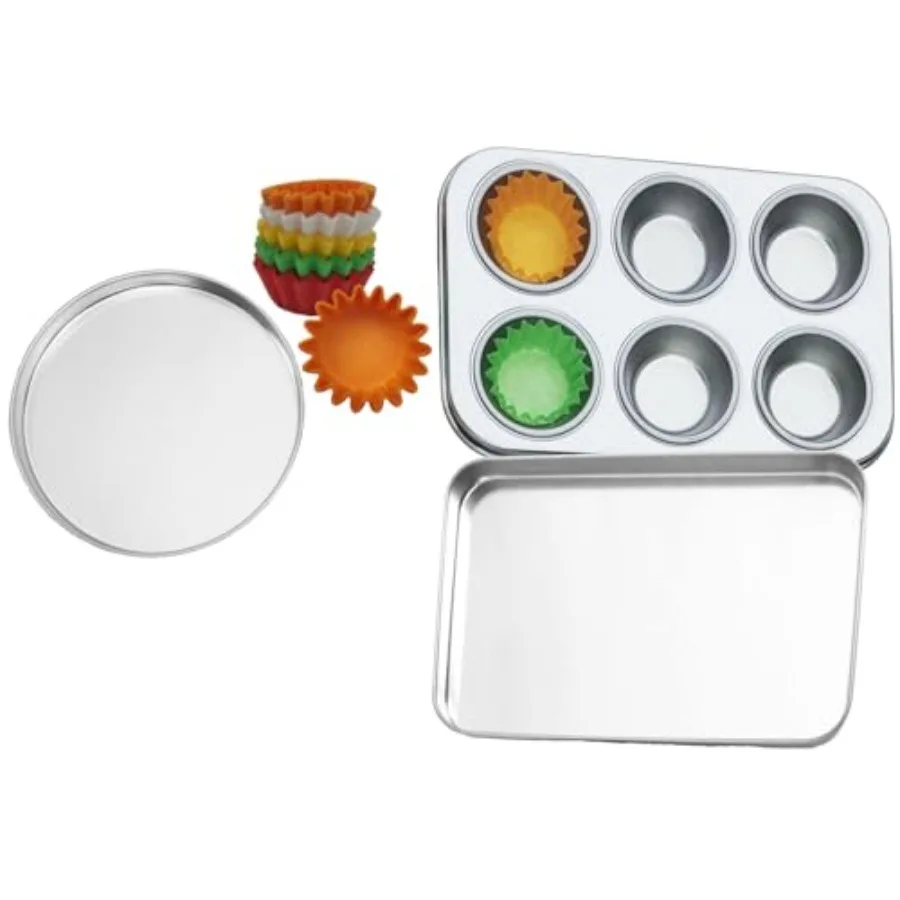 Pan Set Compatible with Easy Bake Ultimate Oven Includes Cupcake Liners THAT WILL FIT IN OVEN UNLIKE OTHERS'Accessories for Coo
Pan Set Compatible with Easy Bake Ultimate Oven Includes Cupcake Liners THAT WILL FIT IN OVEN UNLIKE OTHERS'Accessories for Coo