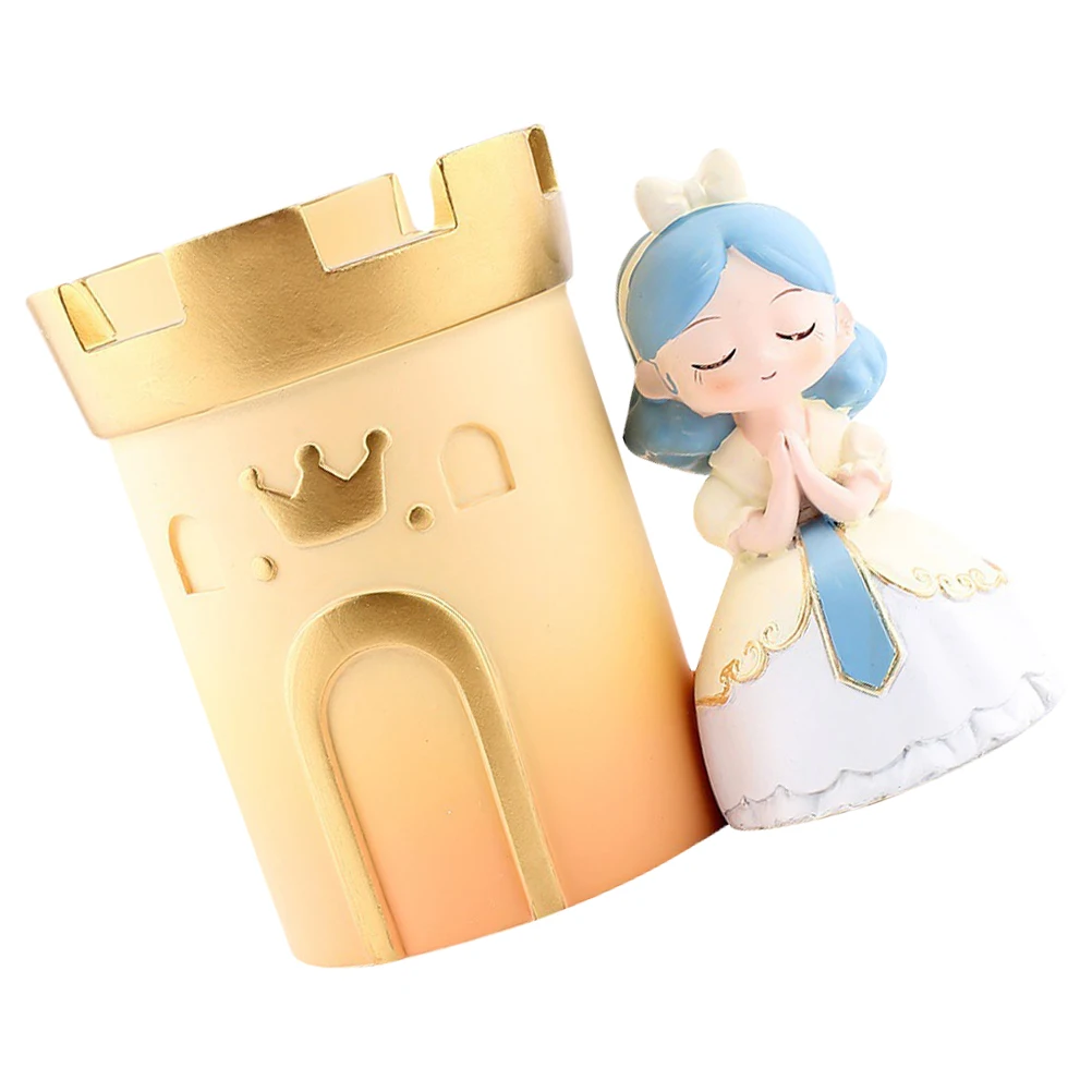 1157-5B Princess Resin Figurine Cartoon Pen Holder Pencil Container Office Supplies Organizer Desktop Decor Artistic Storage
1157-5B Princess Resin Figurine Cartoon Pen Holder Pencil Container Office Supplies Organizer Desktop Decor Artistic Storage