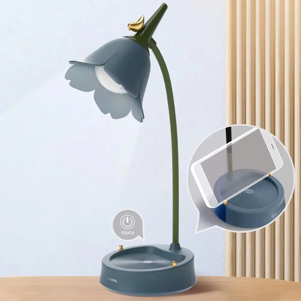 Adjustable Flower Shaped Lamp Touch Control 3 Color Light Table Light 3-Speed Dimming Rechargeable Battery LED Desk Lamp Bedroom
Adjustable Flower Shaped Lamp Touch Control 3 Color Light Table Light 3-Speed Dimming Rechargeable Battery LED Desk Lamp Bedroom