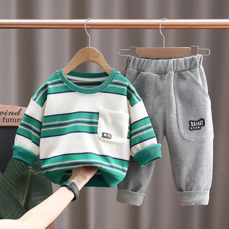 Baby Boys Spring Cotton Children Clothes Cartoon Top Pants 2Pcs/Sets Infant Out Kids Fashion Toddler Casual Tracksuits 0-5 Years
Baby Boys Spring Cotton Children Clothes Cartoon Top Pants 2Pcs/Sets Infant Out Kids Fashion Toddler Casual Tracksuits 0-5 Years