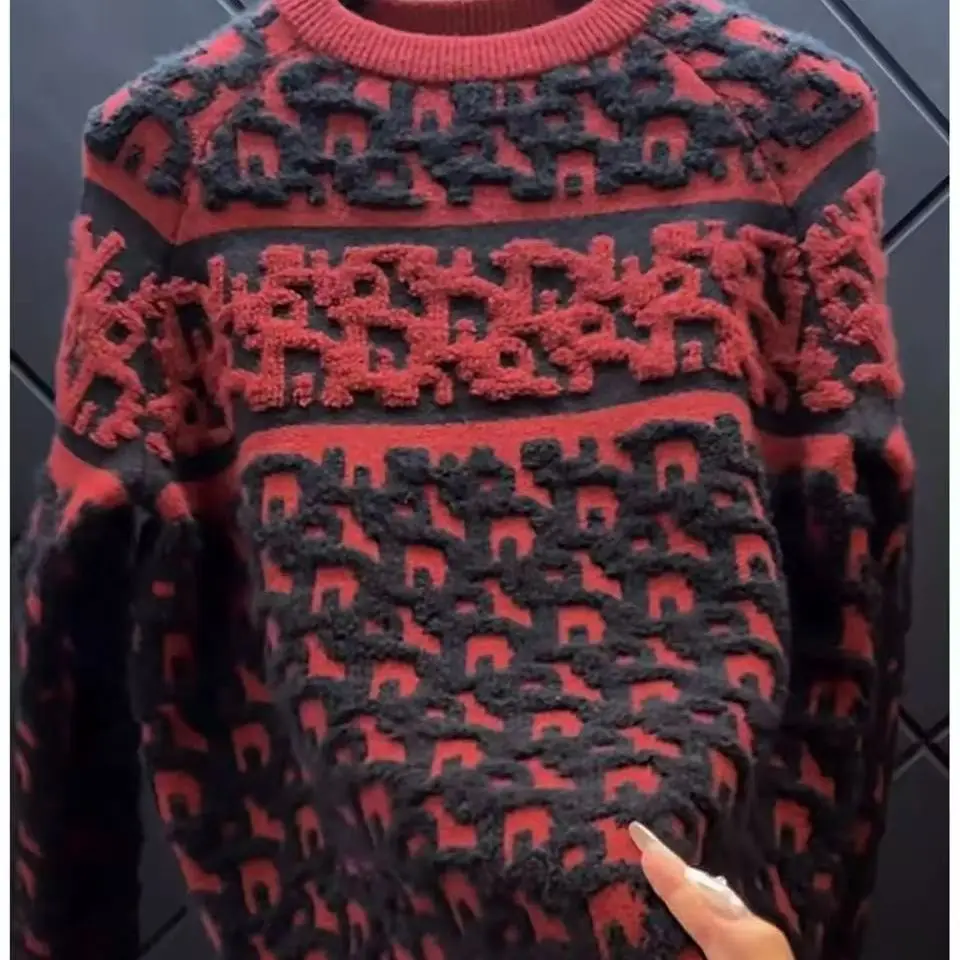 Men's Knitted Sweater Crew Neck Trendy Versatile Sweater Business Casual Long Sleeves
Men's Knitted Sweater Crew Neck Trendy Versatile Sweater Business Casual Long Sleeves