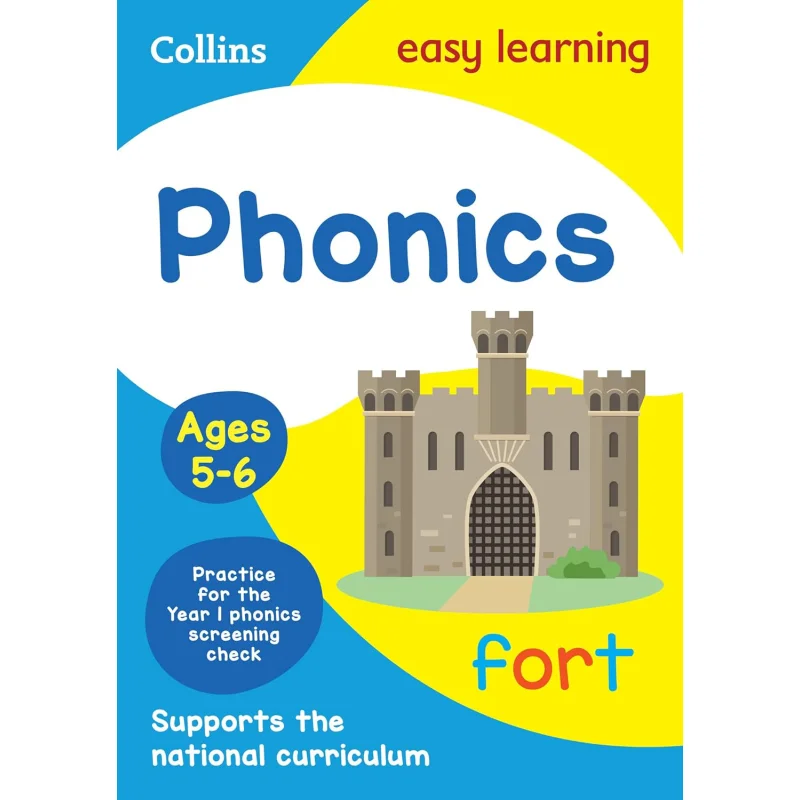 Phonics Ages 56 Revised Edition Collins Harper Collins UK 9780008617943 Book
Phonics Ages 56 Revised Edition Collins Harper Collins UK 9780008617943 Book