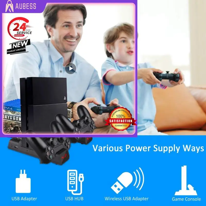 For 4 Led Charging Dock Station Durable Console Vertical Cooling Fan Abs Black For / / For
For 4 Led Charging Dock Station Durable Console Vertical Cooling Fan Abs Black For / / For