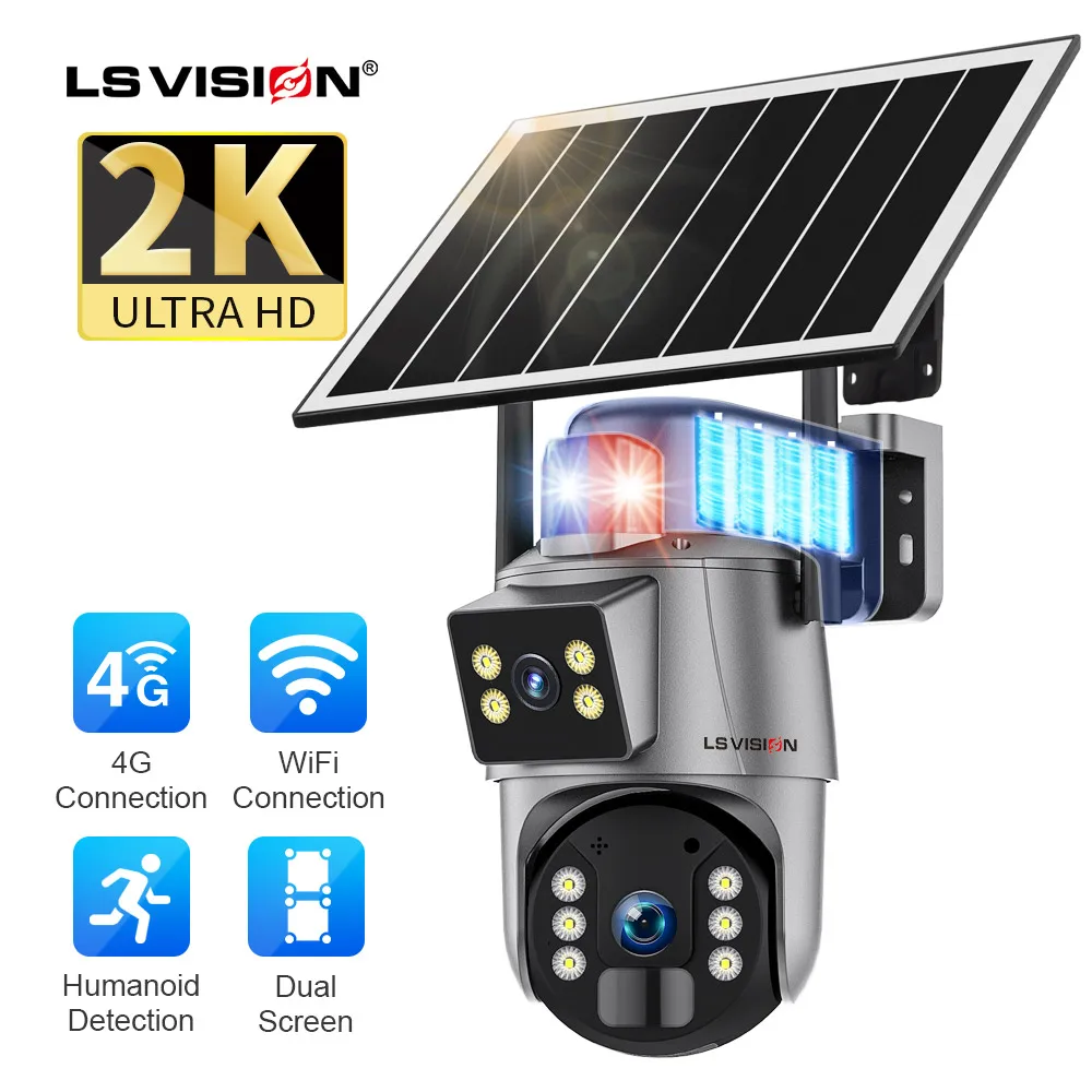 LS VISION UBOX 4-мегапиксельная HD-панель с двумя объективами, солнечная наружная безопасность, CCTV ca expert, новейшая PTZ 4G WIFI, сеть на солнечной энергии
LS VISION UBOX 4-мегапиксельная HD-панель с двумя объективами, солнечная наружная безопасность, CCTV ca expert, новейшая PTZ 4G WIFI, сеть на солнечной энергии