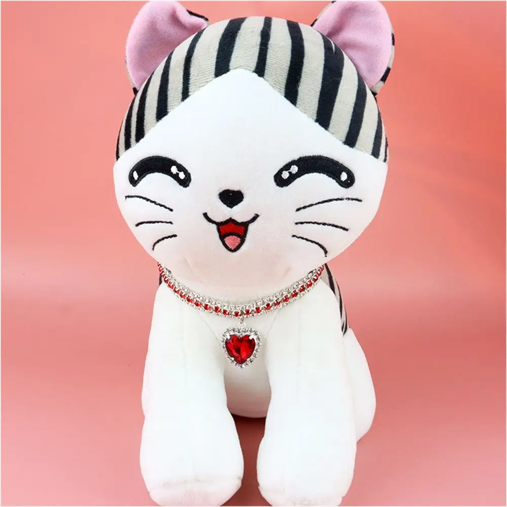 Safety Adjustable Rhinestones Bling Diamond Cat Collar Three Row Love
Safety Adjustable Rhinestones Bling Diamond Cat Collar Three Row Love