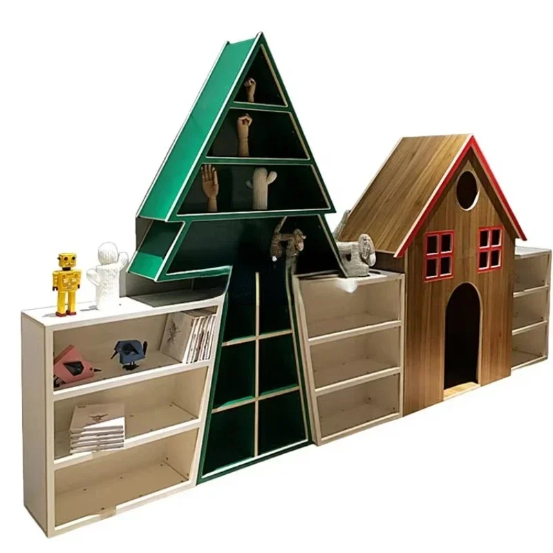 Wooden Christmas Tree Shaped Bookshelf Daycare Preschool Reading Center Furniture
Wooden Christmas Tree Shaped Bookshelf Daycare Preschool Reading Center Furniture