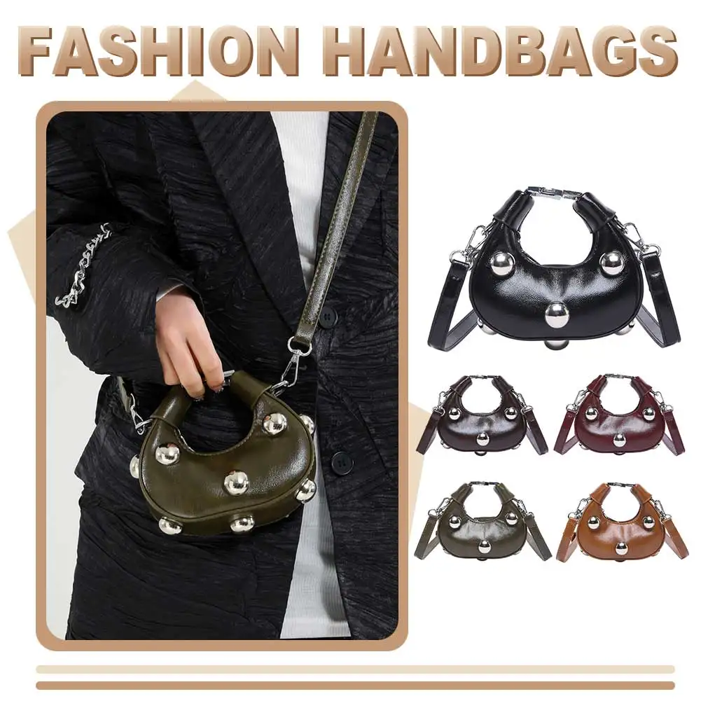 Сумка через плечо из искусственной кожи с регулируемым ремешком, сумка через плечо для женщин, сумка-хобо с шипами, кошелек-клатч для работы, путешествий
Сумка через плечо из искусственной кожи с регулируемым ремешком, сумка через плечо для женщин, сумка-хобо с шипами, кошелек-клатч для работы, путешествий