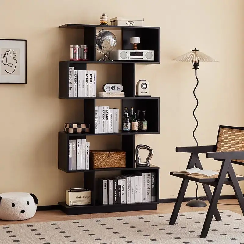 Floor-to-ceiling bookshelf Internet celebrity home shelf against the wall living room grid Modern simple display she
Floor-to-ceiling bookshelf Internet celebrity home shelf against the wall living room grid Modern simple display she