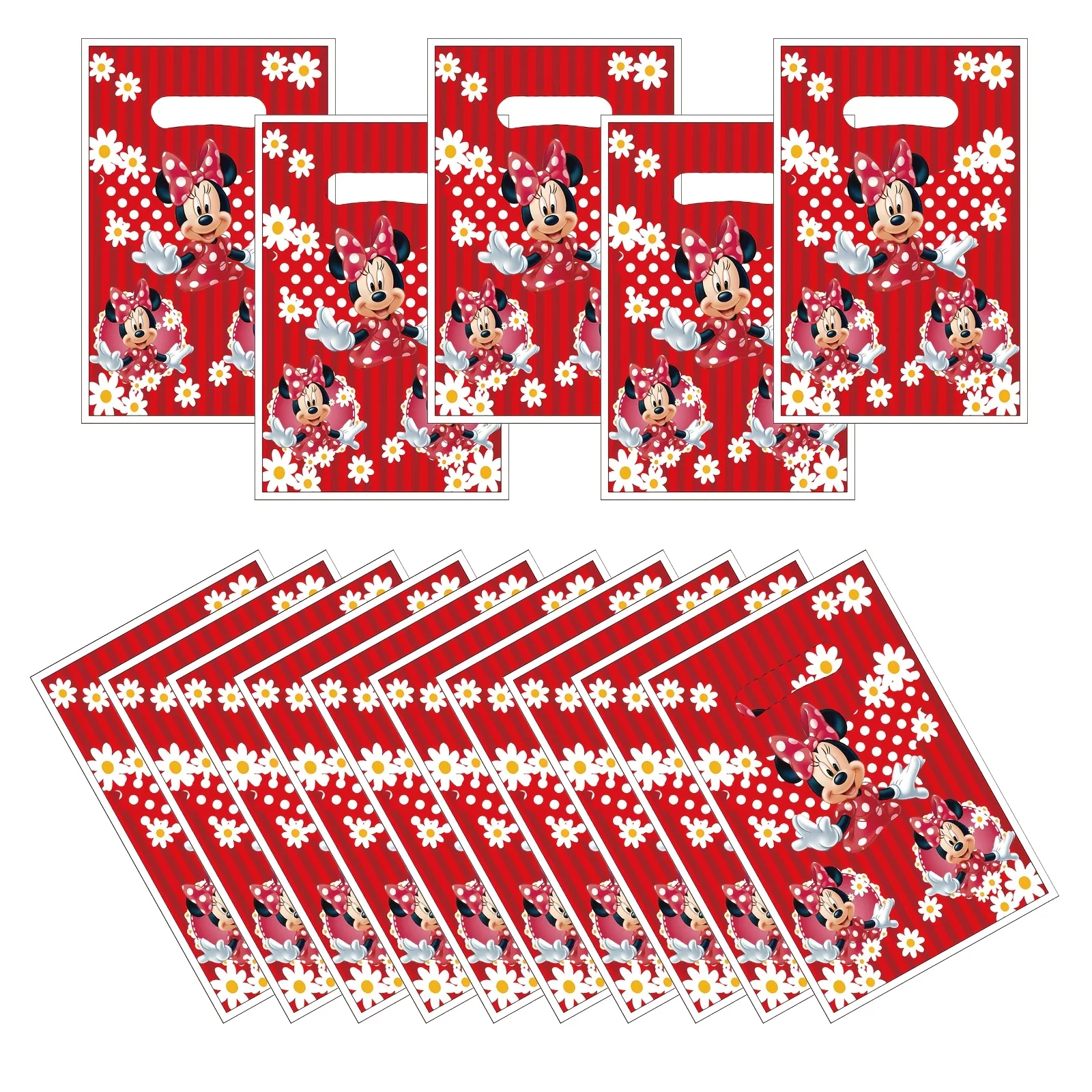 10pcs Disney Minnie Party Gift Packaging Bag, Shopping Bag, Storage Bag, Suitable for Party and Birthday Party Supplies
10pcs Disney Minnie Party Gift Packaging Bag, Shopping Bag, Storage Bag, Suitable for Party and Birthday Party Supplies