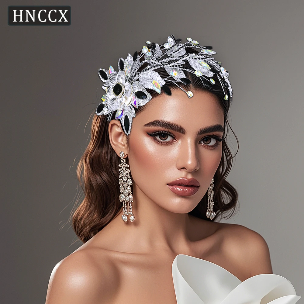 HNCCX Luxury Rhinestone Bridal Headband Wedding Headpieces Handmade Women Alloy Flower Hair Jewelry Party Accessories CP865
HNCCX Luxury Rhinestone Bridal Headband Wedding Headpieces Handmade Women Alloy Flower Hair Jewelry Party Accessories CP865