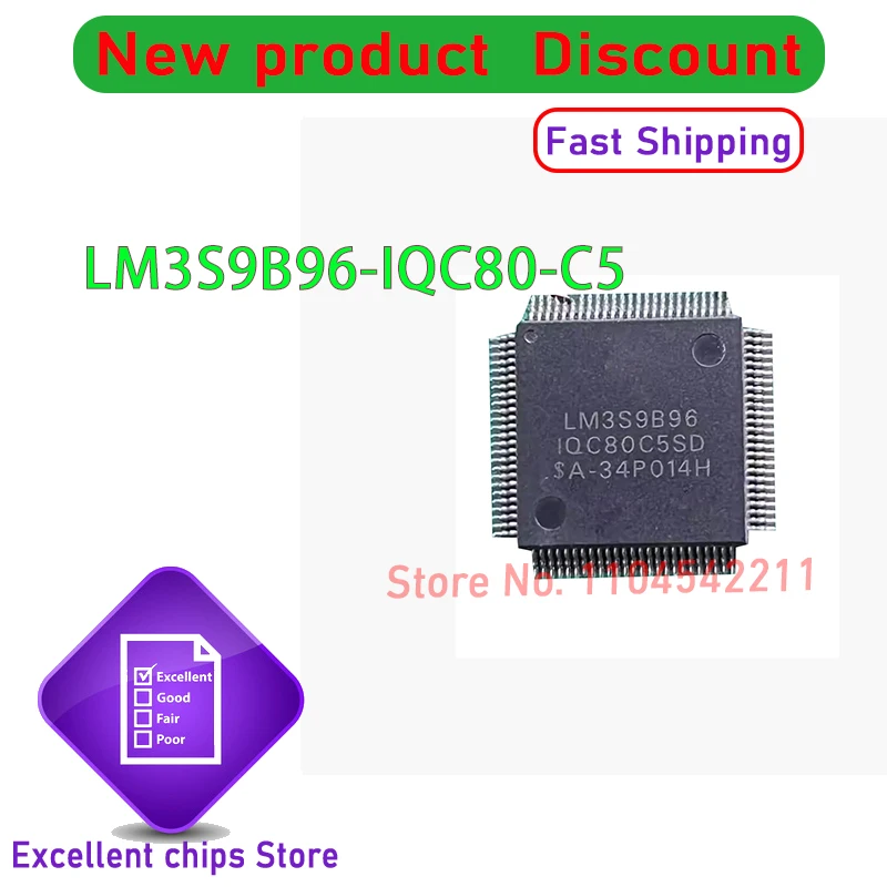 1 ~ 10 шт./лот LM3S9B96-IQC80-C5 LM3S9B96-IQC80 LM3S9B96 QFP 100% новый оригинал
1 ~ 10 шт./лот LM3S9B96-IQC80-C5 LM3S9B96-IQC80 LM3S9B96 QFP 100% новый оригинал